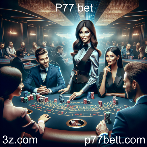 Experiência de Jogos Ao Vivo na P77 bet